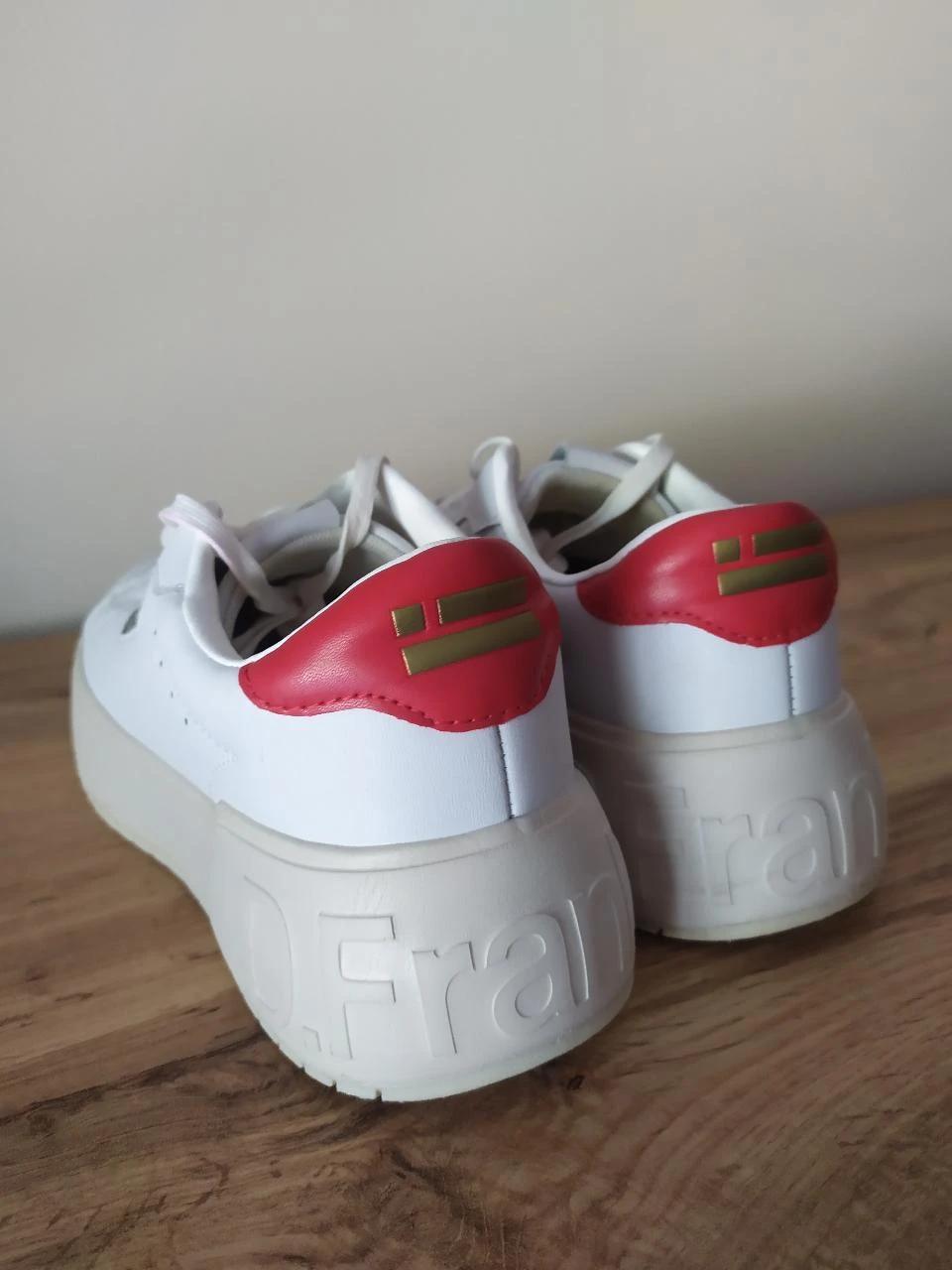 D.Franklin Baskets blanches à plateforme EU 37 Chaussures épaisses décontractées – photo 16